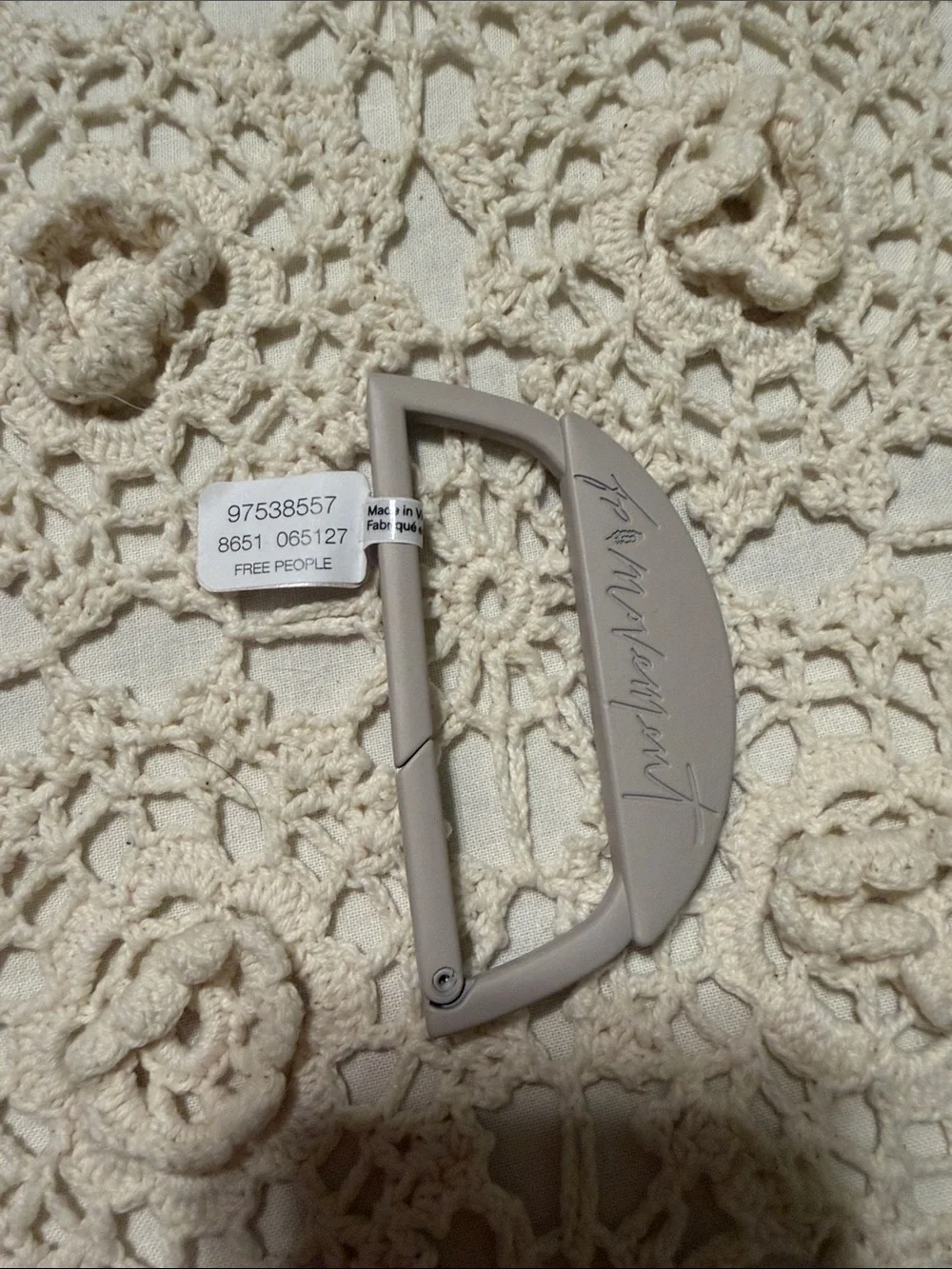 Free People FP Movement Crescent carabiner